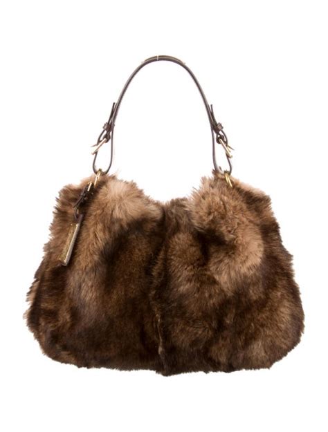 fake powder fur bag|Faux Fur Handbags, Purses & Wallets for Women .